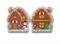 Magnet. Gingerbread house 1132 Plastic Canvas Counted Cross Stitch Kit